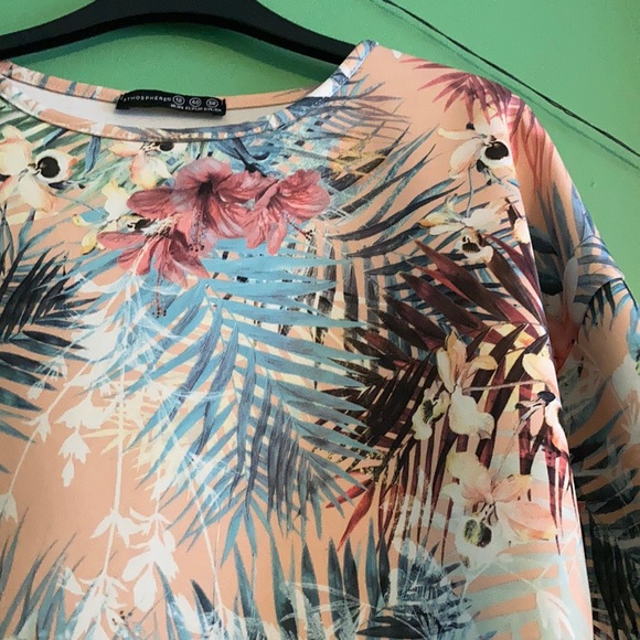Atmosphere top - pastel flora print - Picture 3 of 6